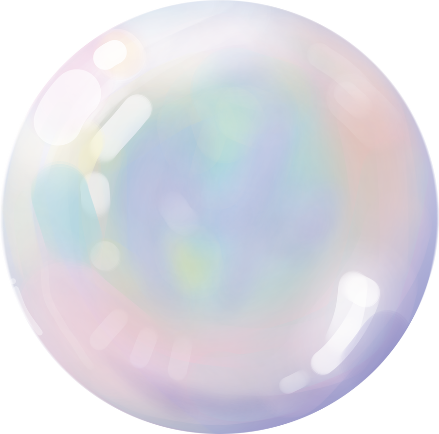 Iridescent Bubble Illustration